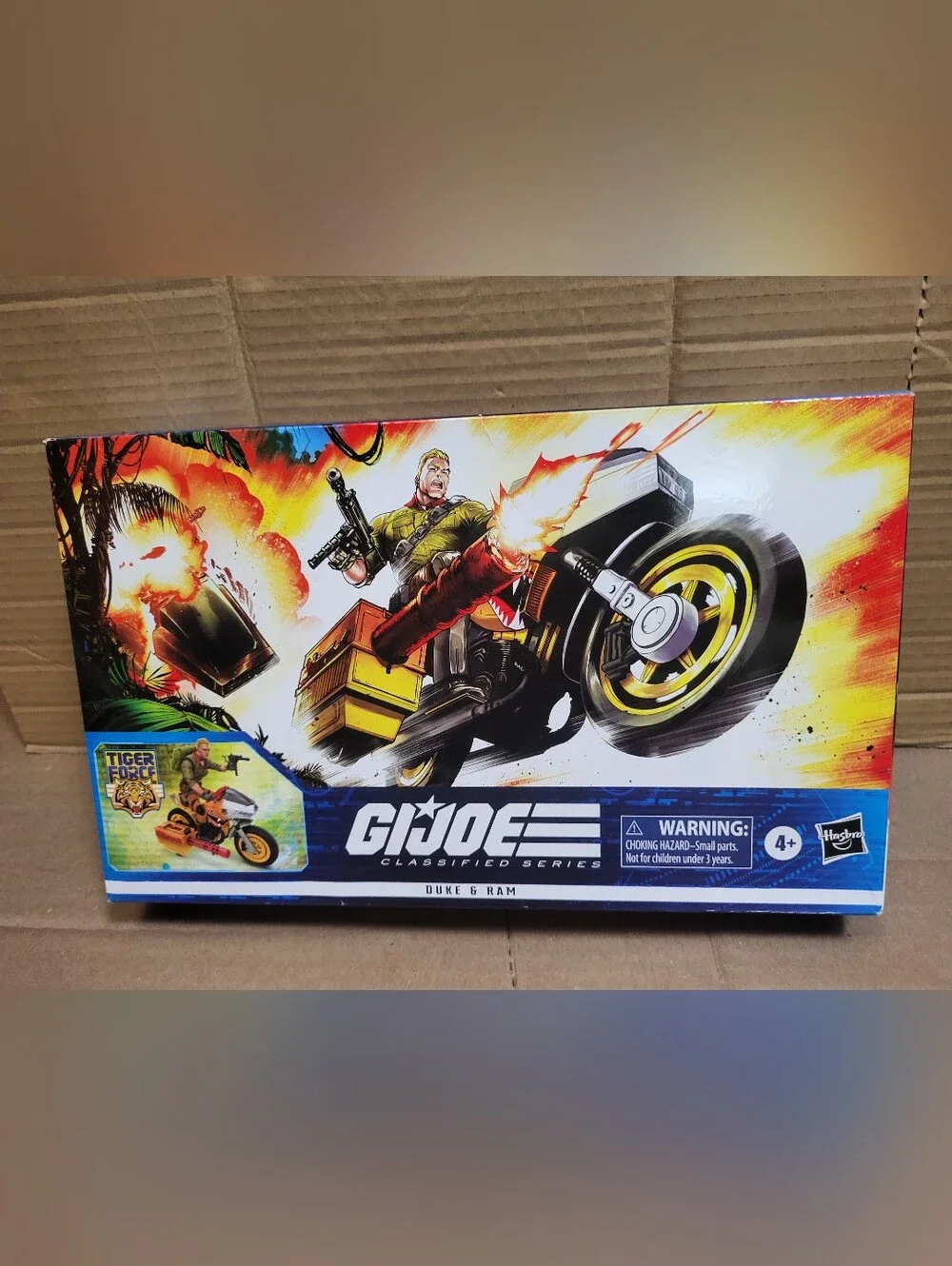 G.i Joe Classied Series Duke & Ram #40 Tiger Force EMPTY BOX/BOX ART